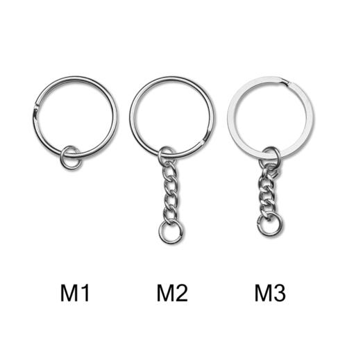 Metalowy brelok do kluczy według własnego projektu wielokolorowy MK2001-30 (3)