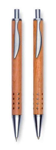 Długopis i ołówek w pudełku drewna KC1701-40 (7)