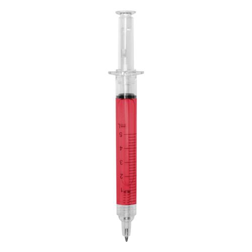 Długopis "strzykawka" czerwony V1524-05 (4)
