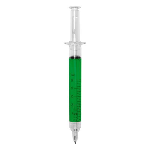 Długopis "strzykawka" jasnozielony V1524-10 (5)