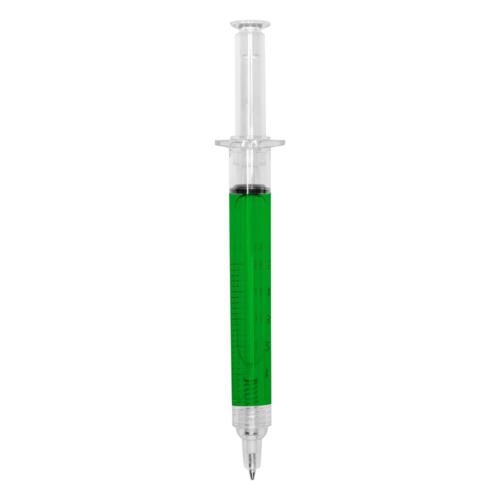 Długopis "strzykawka" jasnozielony V1524-10 (6)