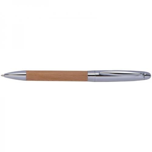 Zestaw długopis i brelok ENSCHEDE brązowy 143701 (1)