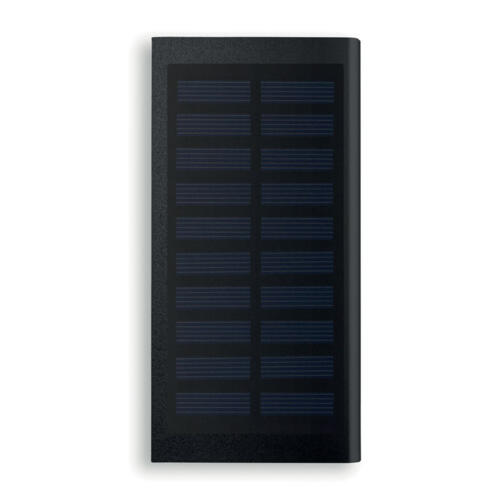 Solarny power bank 8000 mAh czarny MO9051-03 