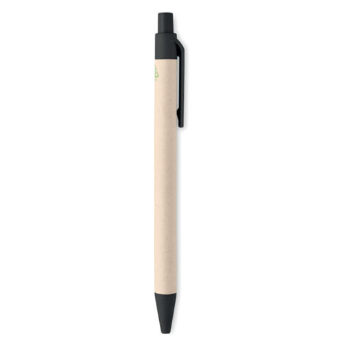 Długopis z kartonu po mleku czarny MO6822-03 (2)