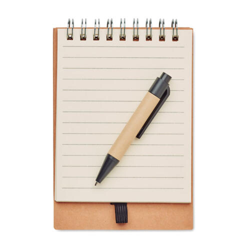 Notes z długopisem oraz koloro beżowy MO8107-13 (3)