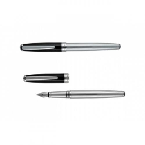 Zestaw piśmienniczy długopis i pióro wieczne CHRISTOPHE Pierre Cardin szary B0400400IP307 (2)