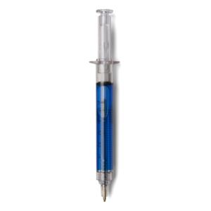 Długopis "strzykawka" niebieski