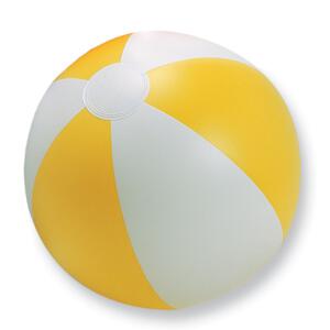 Nadmuchiwana piłka plażowa żółty