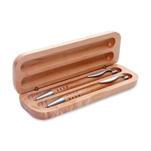 Długopis i ołówek w pudełku drewna KC1701-40 (4) thumbnail