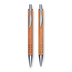 Długopis i ołówek w pudełku drewna KC1701-40 (7) thumbnail