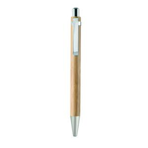 Bambusowy zestaw długopis  i o drewna MO8111-40 (4)
