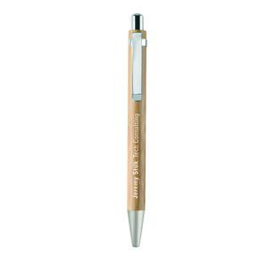 Bambusowy zestaw długopis  i o drewna MO8111-40 (4) thumbnail