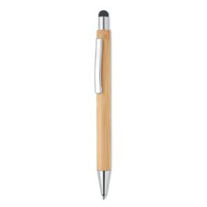 Długopis bambusowy z rysikiem