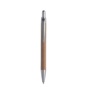 Długopis z kartonowym korpusem srebrny mat MO8105-16 (3) thumbnail
