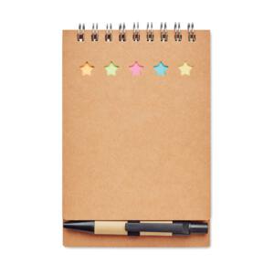 Notes z długopisem oraz koloro beżowy MO8107-13  thumbnail