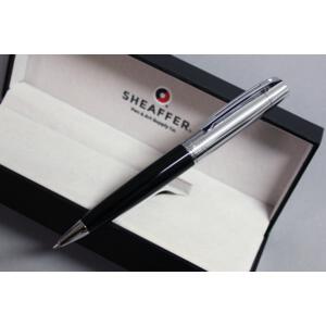 Długopis Sheaffer kolekcja 300, czarny/chrom, wykończenia chromowane, etui prezentowe czarny EXP9314BP-CZ (1) thumbnail