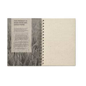 Notes A5 w linie, papier z trawy beżowy MO6541-13 (4) thumbnail