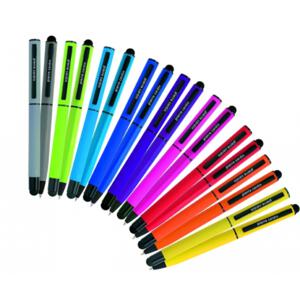 Zestaw piśmienny touch pen, soft touch CELEBRATION Pierre Cardin niebieski B0401006IP304 (1) thumbnail