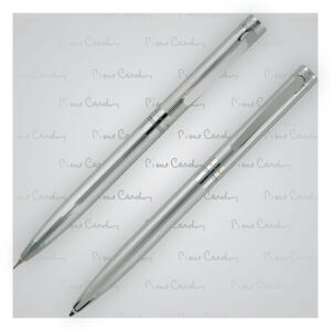 Zestaw piśmienniczy długopis i ołówek RENEE Pierre Cardin szary