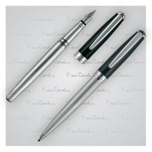 Zestaw piśmienniczy długopis i pióro wieczne CHRISTOPHE Pierre Cardin szary B0400400IP307  thumbnail