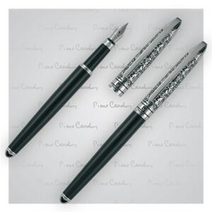 Zestaw piśmienniczy długopis i pióro wieczne JACQUES Pierre Cardin czarny B0400600IP303  thumbnail