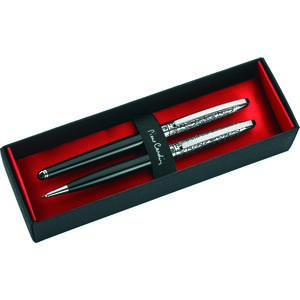 Zestaw piśmienniczy długopis i pióro wieczne JACQUES Pierre Cardin czarny B0400600IP303 (4) thumbnail