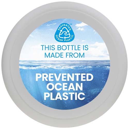 H2O Active® Eco Base 650 ml screw cap water bottle Przezroczysty-Biały 21043592 (2)