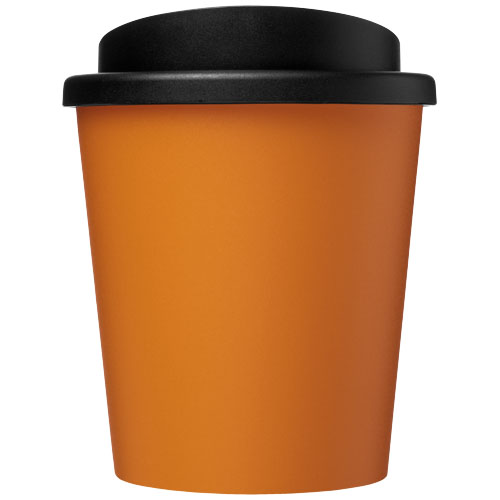 Kubek izolowany z recyklingu Americano® Espresso o pojemności 250 ml  Pomarańczowy-Czarny 21045231 (2)