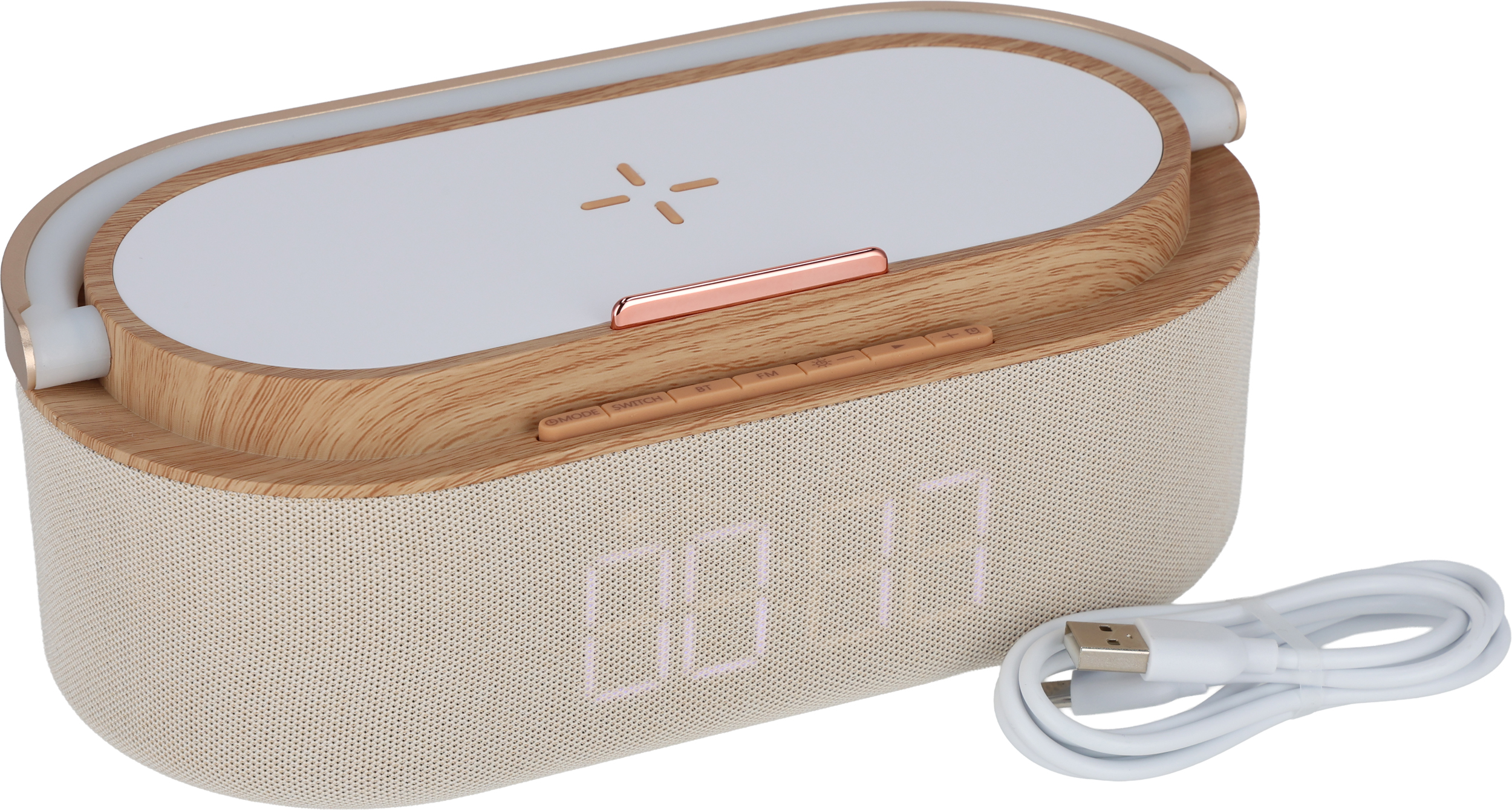 Głośnik Bluetooth LIMASSOL MoLu Beżowy 393413 (5)