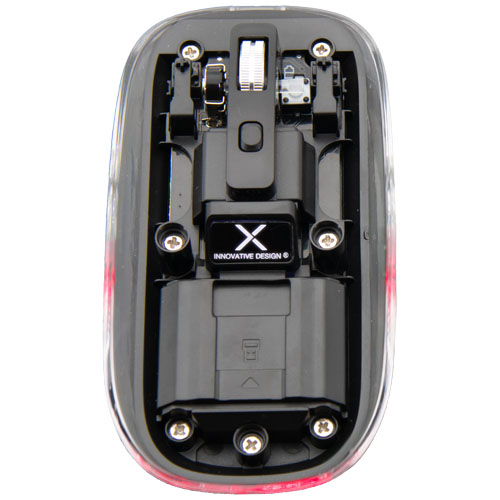 SCX.design O24 przezroczysta mysz bezprzewodowa Bluetooth® 2,4 GHz z wieloma trybami Przezroczysty klarowny 1PX16701 (3)