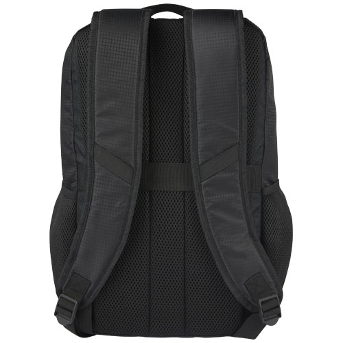 Trailhead plecak na 15-calowego laptopa o pojemności 14 l z recyklingu z certyfikatem GRS Czarny-Szary 12068290 (3)