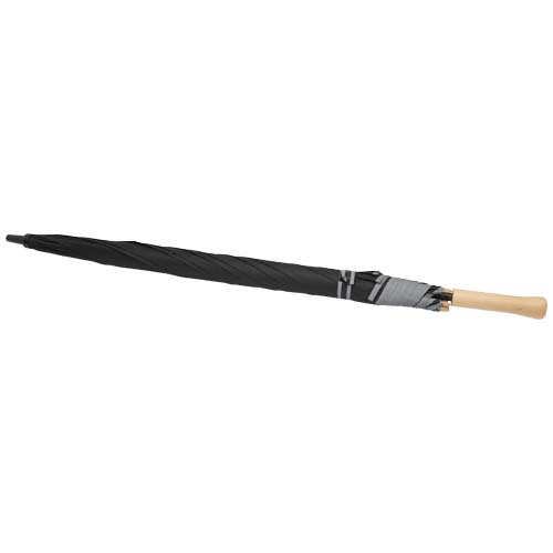 Parasol Norman 30 cali, wykonany z tworzywa sztucznego, odporny na wiatr  Czarny 13016390 (4)