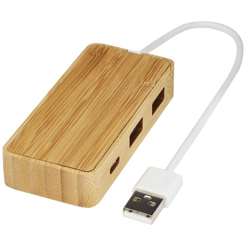 Gadżet reklamowy - Tapas bambusowy koncentrator USB
