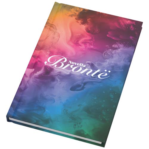 Gadżet reklamowy - 100x Notatnik A5 Novella Brontë w twardej oprawie matowej, 100 kartek