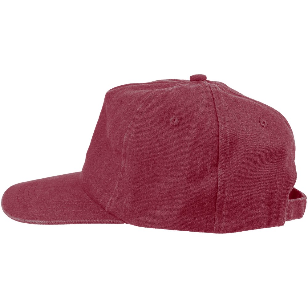 Czapka z daszkiem z bawełny 240 gsm Burgund VA896-12 (2)