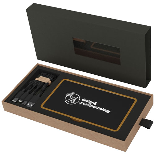 SCX.design P35 drewniany powerbank o pojemności 5 000 mAh Drewniany-Czarny 1PX04971 (1)