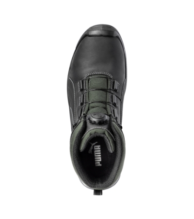 Buty do kostki męska MS18 - Black Czarny S18-1080409 (5)