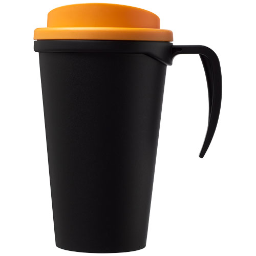 Kubek termiczny z serii Americano® Grande o pojemności 350 ml Czarny-Pomarańczowy 21000417 (3)