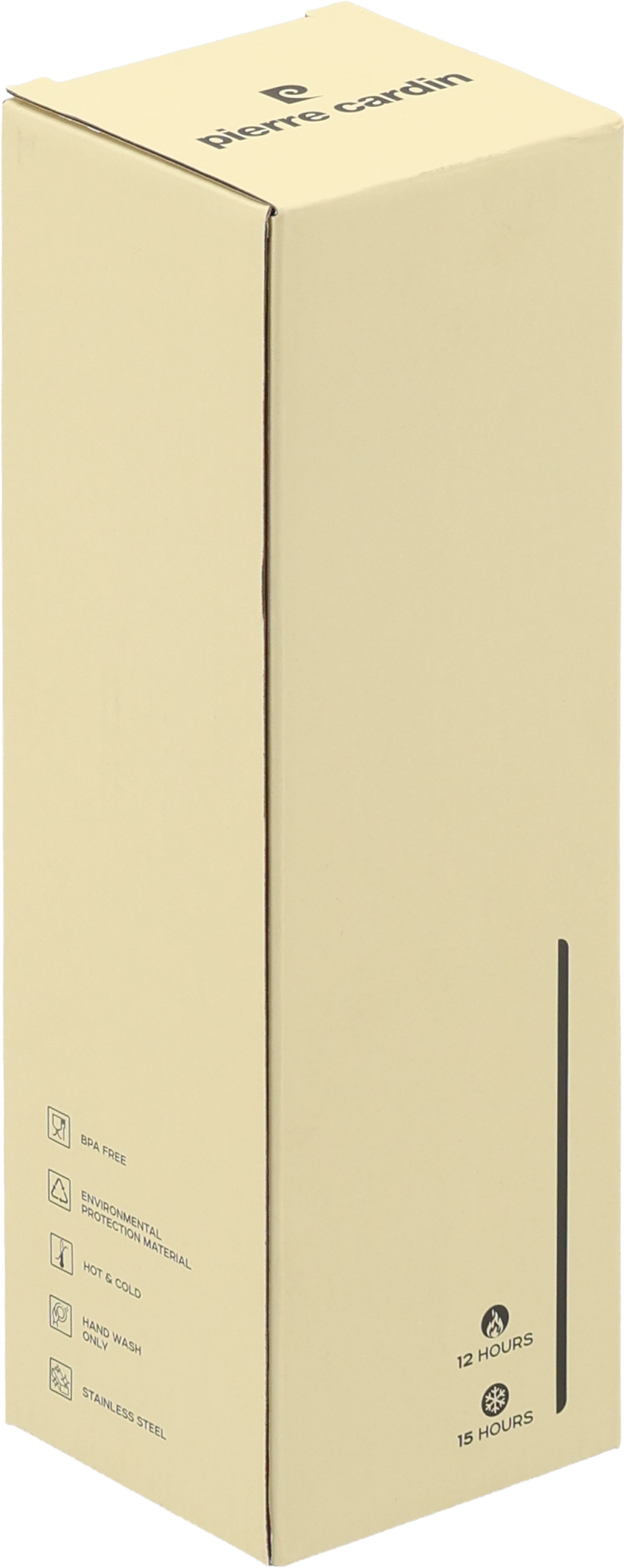 Butelka termiczna stalowa Pierre Cardin 650 ml Biały B9000501IP306 (9)