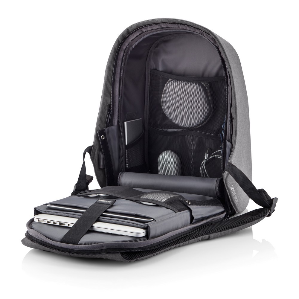 Bobby Hero XL plecak chroniący przed kieszonkowcami Szary P705.712 (3)
