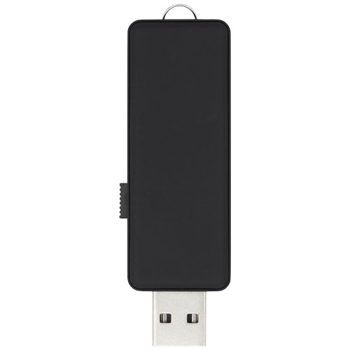 Pamięć USB podświetlana na biało  Czarny-Srebrny-Biały 1Z48890D (3)