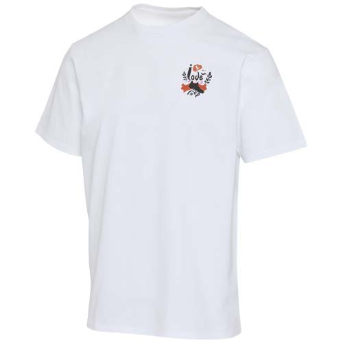 Lucas 280 g/m2 koszulka oversize unisex z bawełny organicznej z certyfikatem OCS  Biały 39562010 (1)