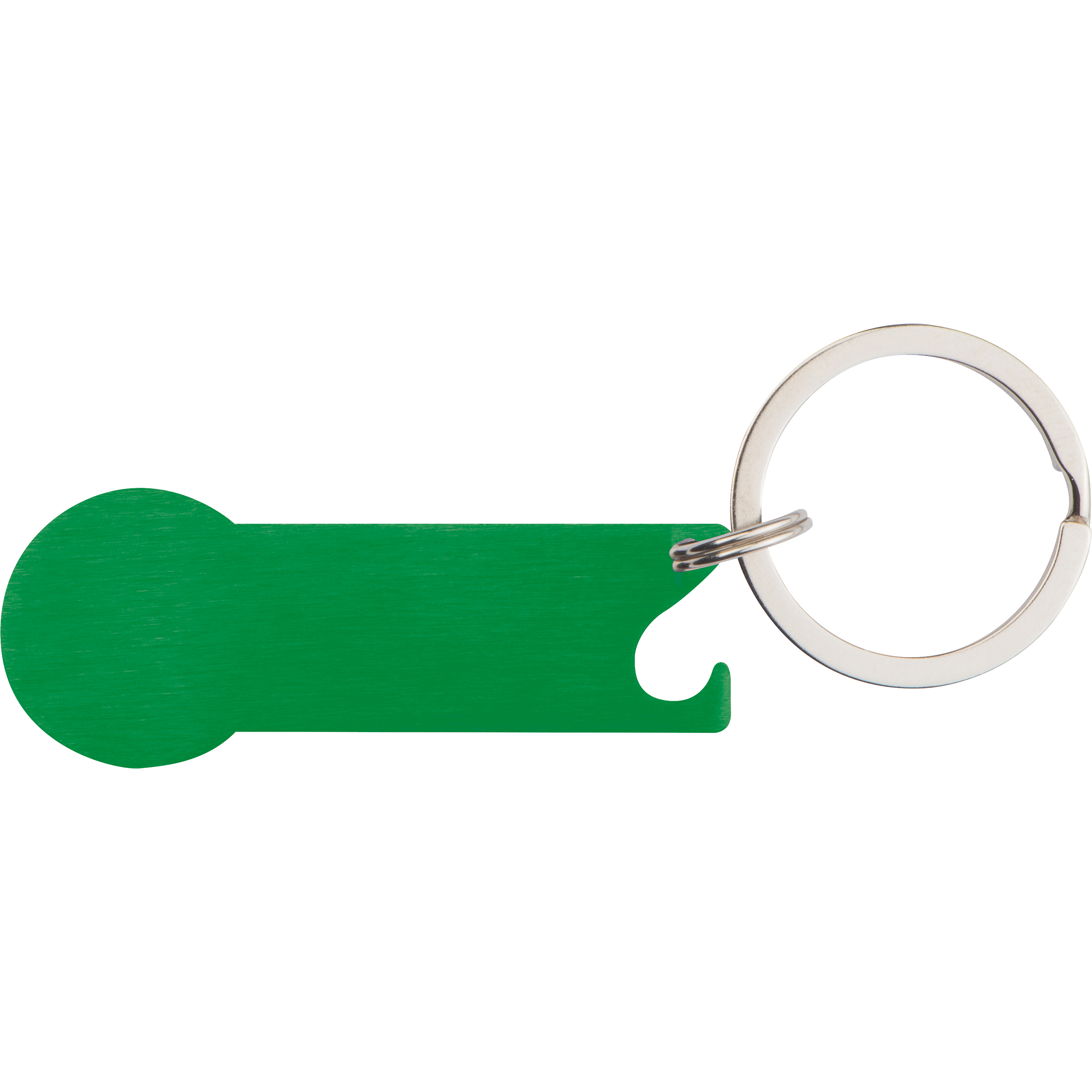 Brelok metalowy otwieracz do butelek STICKIT Zielony 158309 (2)