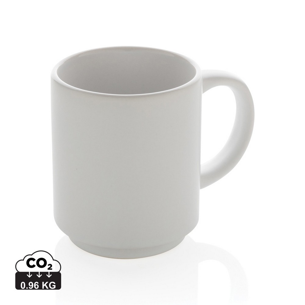 Kubek ceramiczny 180 ml Biały P434.073 (7)