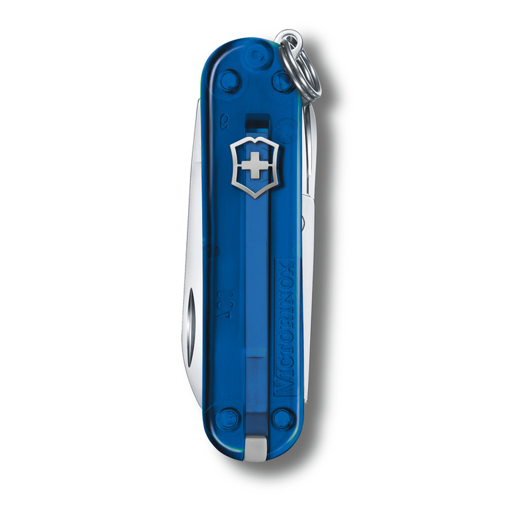 Scyzoryk Classic SD transparentny Victorinox Niebieski 06223T2G04 (1)