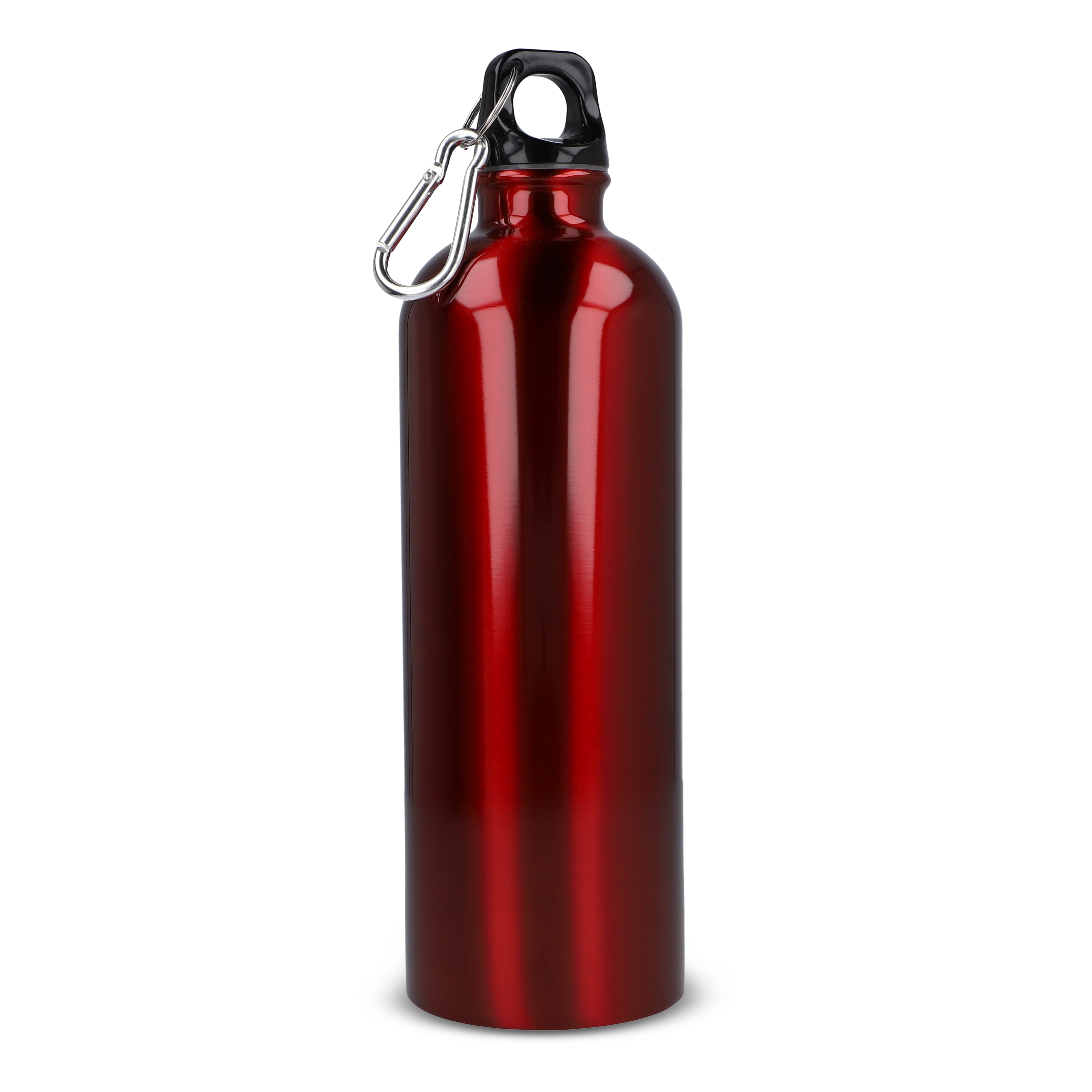 Gadżet reklamowy - Jednościenna butelka R-SS z karabińczykiem 750ml