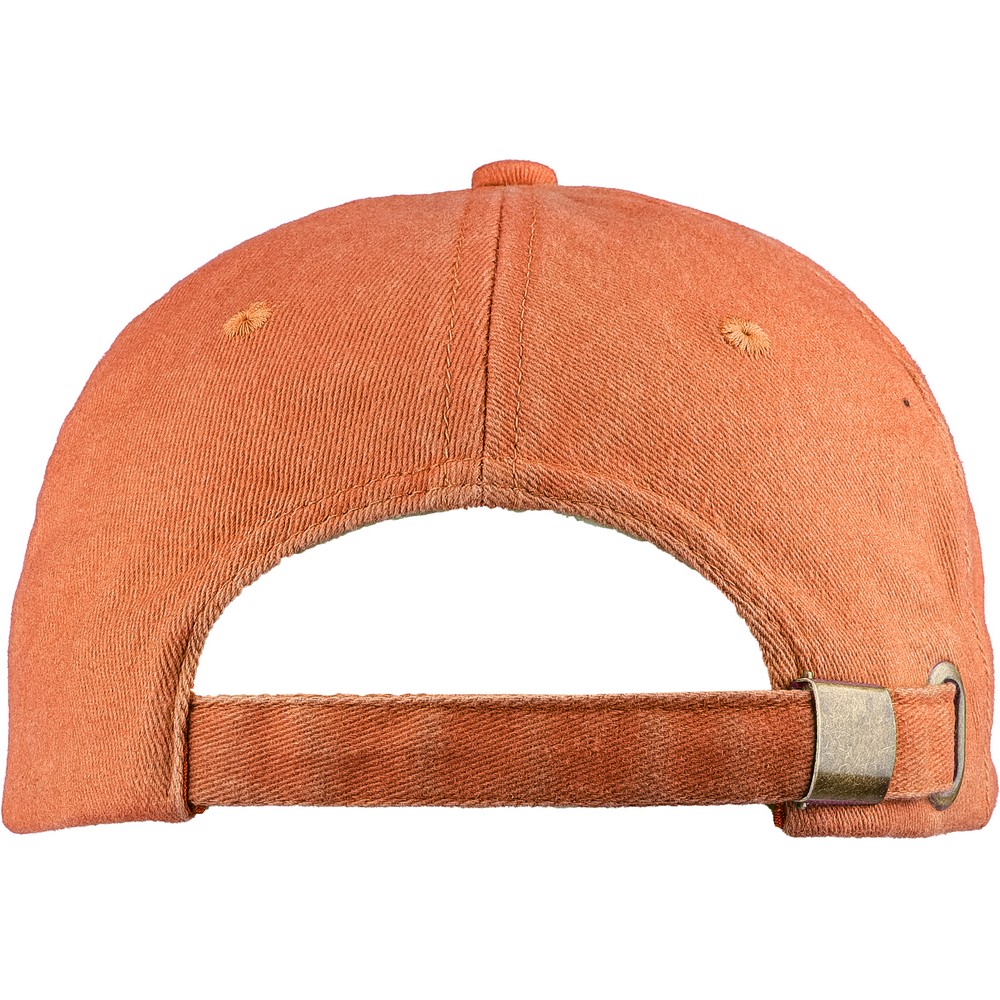 Czapka z daszkiem z bawełny 240 gsm Pomarańczowy VA896-07 (2)