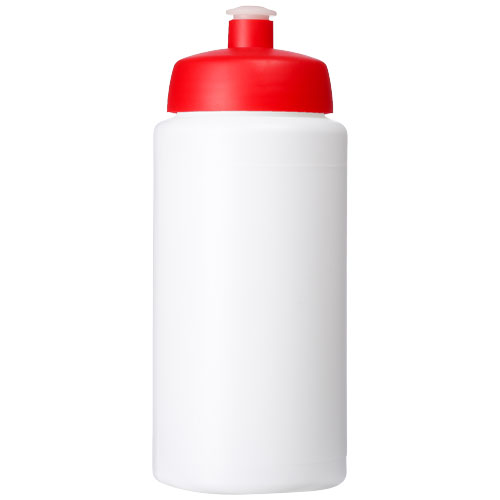 Bidon Baseline® Plus o pojemności 500 ml ze sportowym wieczkiem i uchwytem Biały-Czerwony 21068703 (2)