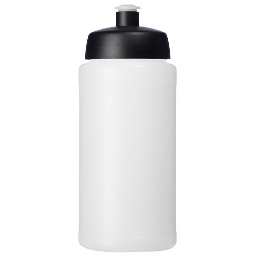 Bidon Baseline® Plus o pojemności 500 ml z wieczkiem sportowym Przezroczysty-Czarny 21068815 (2)