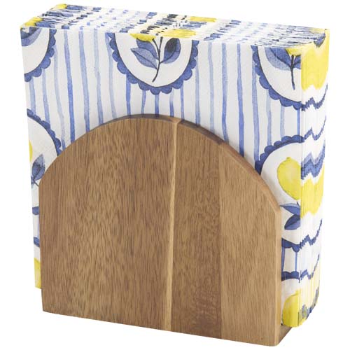 Charm - serwetnik wykonany z drewna akacjowego Drewniany 12651171 